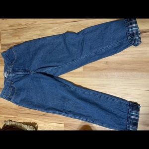 LLBean Ladies lined Jeans